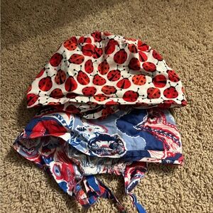 Ladybug and Floral Kids Sun Hats